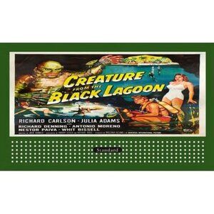 CREATURE FROM THE BLACK LAGOON BILLBOARD INSERT for LIONEL 310 & AMERICAN FLYER